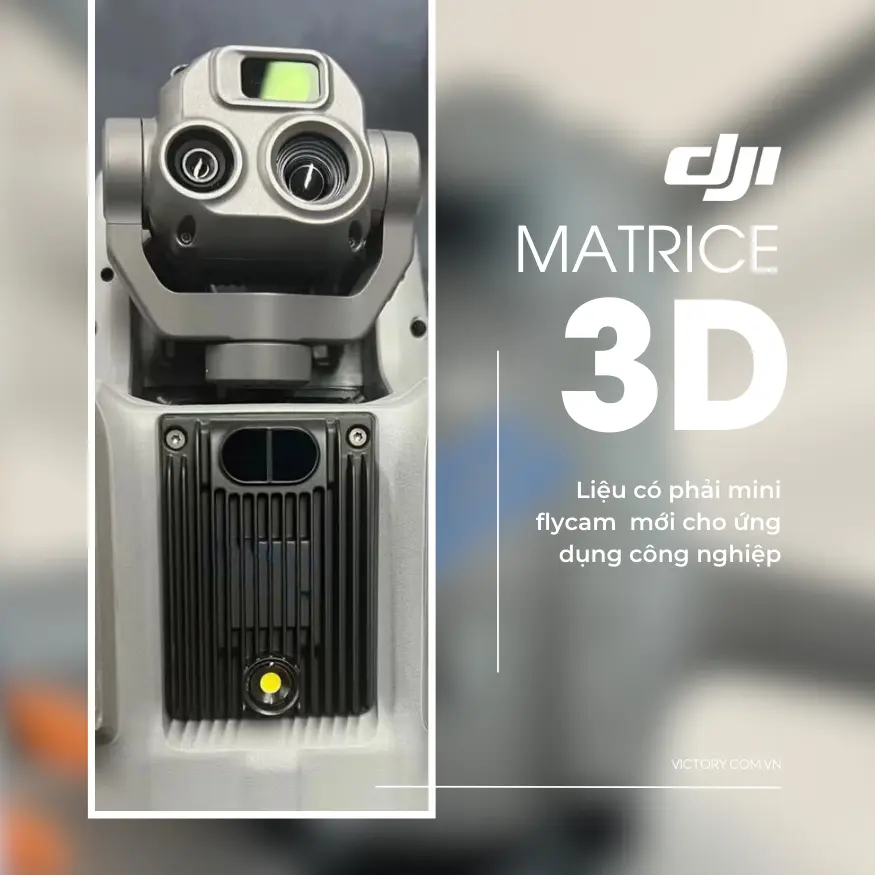 DJI matrice 3D liệu có phải mini flycam mới cho ứng dụng công nghiệp