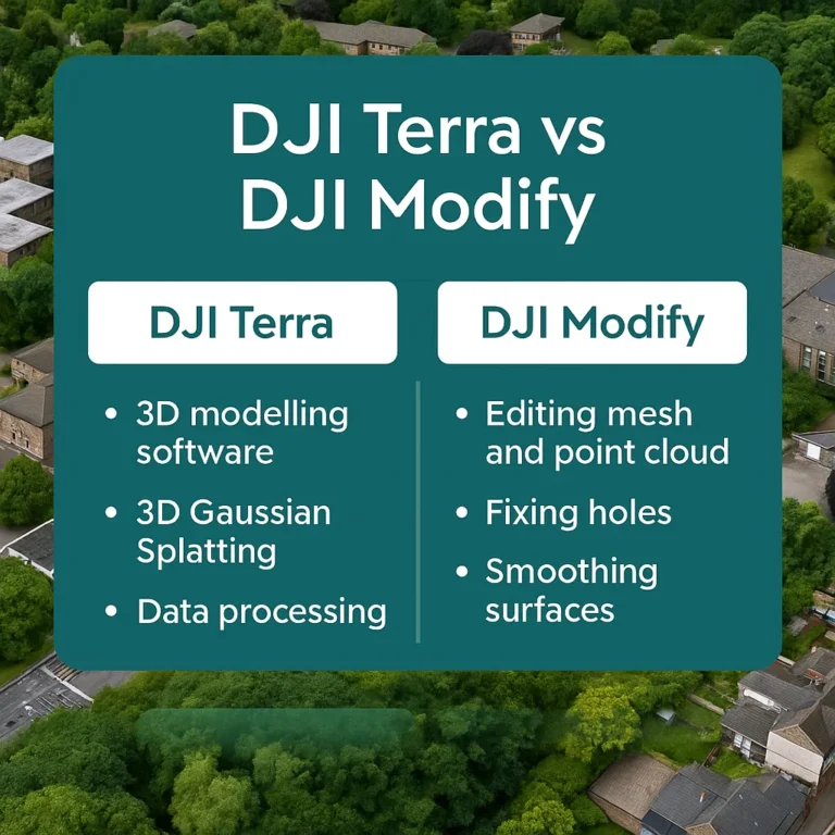 DJI Terra vs DJI Modify Sự khác biệt và lý do bạn có thể cần cả hai
