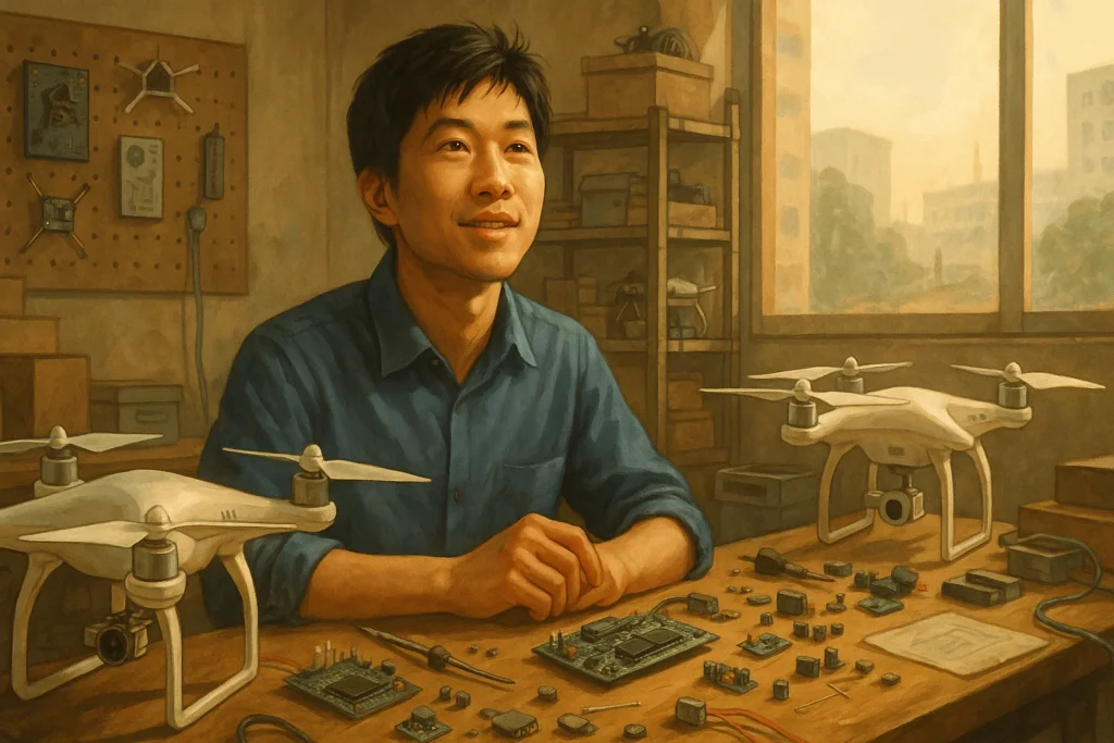 IMG 1- Hành trình DJI từ startup đến đế chế drone toàn cầu