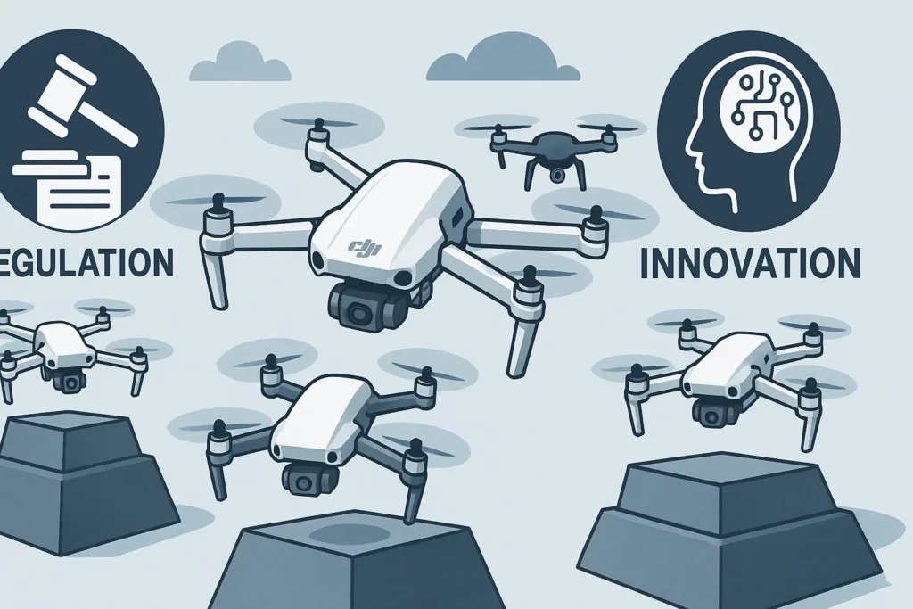 Thị phần toàn cầu của DJI trong ngành drone