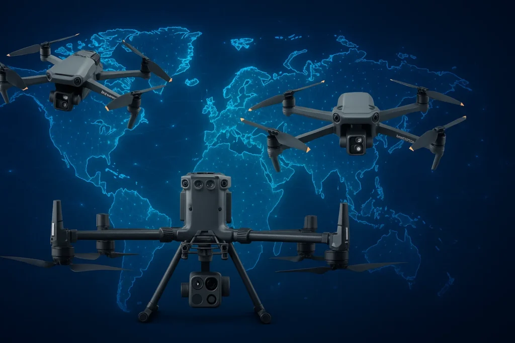 Chiến lược đa dạng hóa sản phẩm của DJI giúp giữ vị thế dẫn đầu thị trường drone toàn cầu