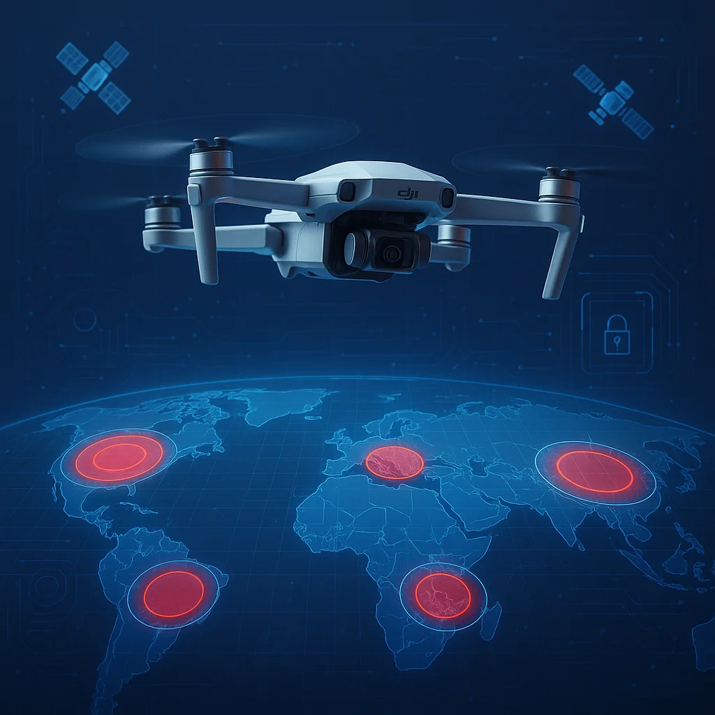 Hướng dẫn mở khóa vùng bay DJI GEO Zone bằng FlySafe