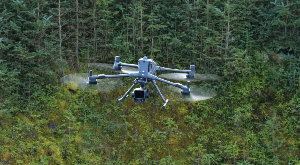 DJI Zenmuse L3 – cảm biến LiDAR thế hệ mới với hệ thống camera kép 100 MP và khả năng đo chính xác vượt trội.