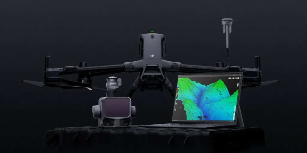 DJI Zenmuse L3 Kết Hợp Cùng Matrice 400 Và Bộ Phần Mềm DJI Tạo Thành Giải Pháp End-To-End Hoàn Chỉnh.