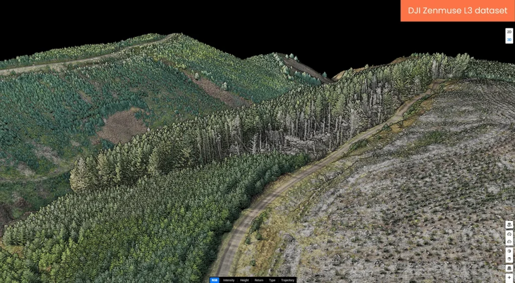  Khả năng đo chính xác ở độ cao 500 m giúp L3 phù hợp các dự án lớn.