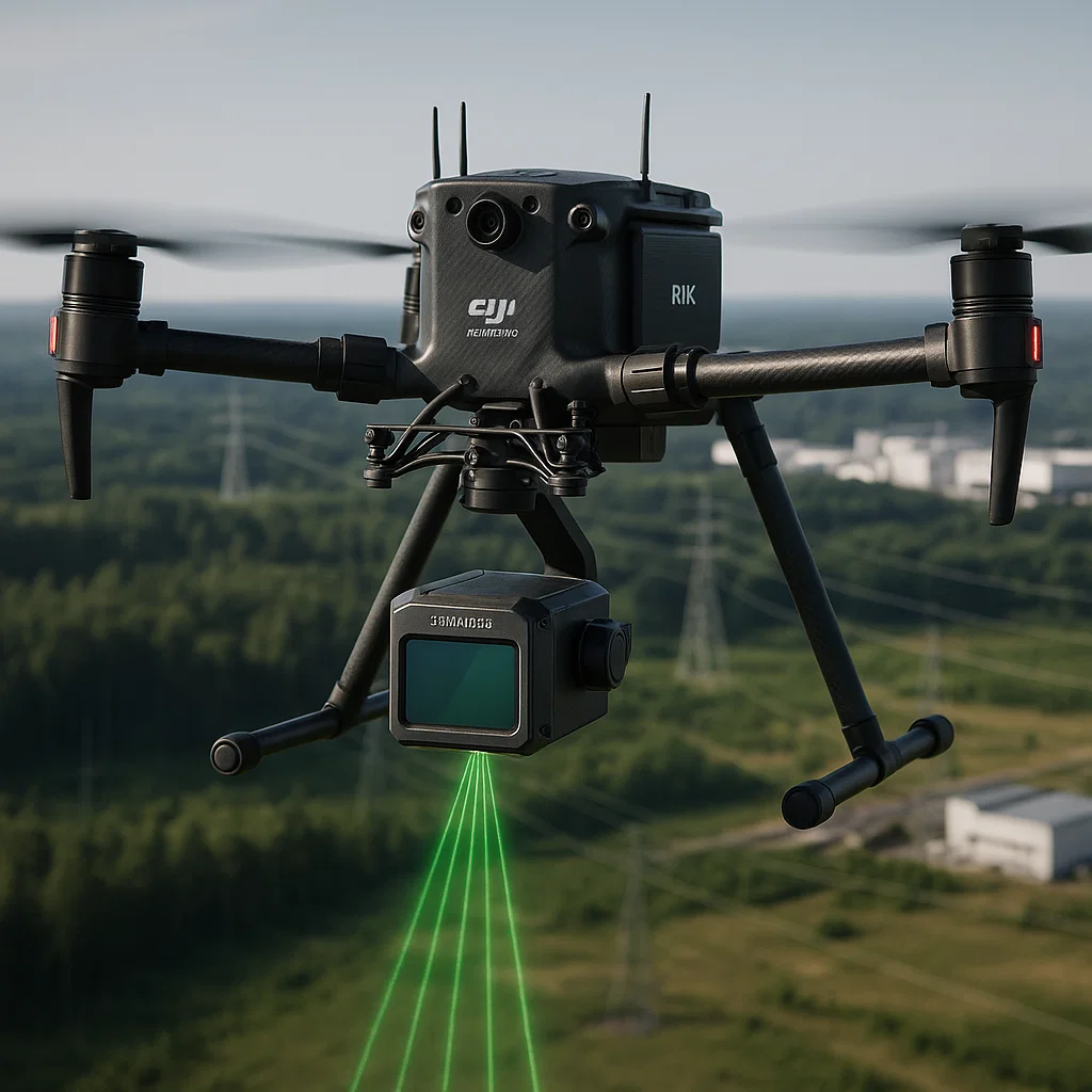 DJI Zenmuse L3 – Cảm biến LiDAR 3D tầm xa chính xác cao