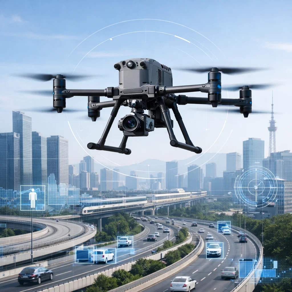 Ảnh đại diện DJI Matrice 4 Series với công nghệ AI và bay tự động