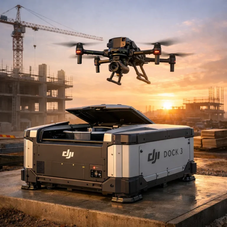 DJI Dock 3 triển khai drone-in-a-box tự động 24/7