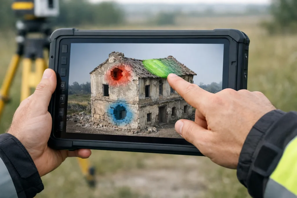 Kiểm soát chất lượng dữ liệu 3D: phát hiện lỗ và biến dạng mô hình