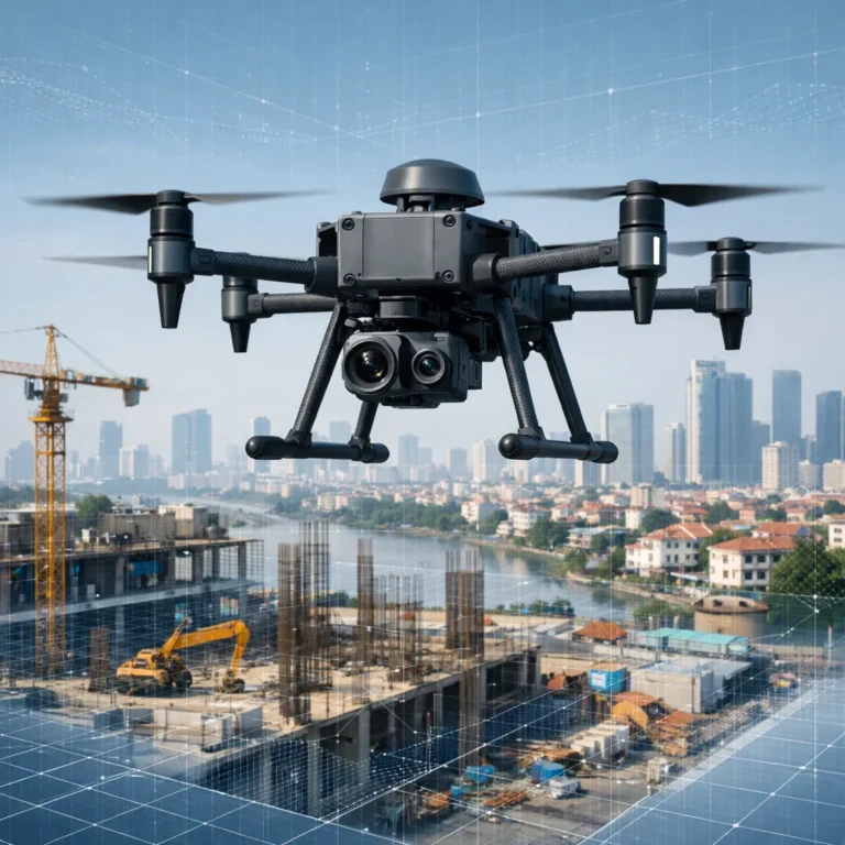 DJI Matrice 4E cẩm nang khảo sát và mô hình 3D thực chiến tại thegioiflycam.vn