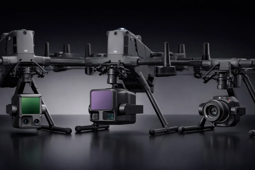 Payload DJI Zenmuse L2 L3 P1 cho khảo sát và lập bản đồ