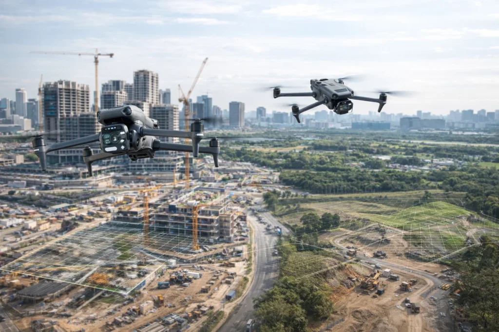 Mavic 3 Enterprise và Matrice 4E hỗ trợ lập bản đồ chính xác