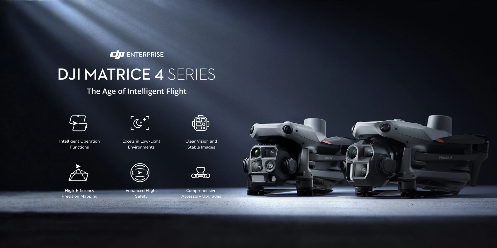 DJI Matrice 4 Series là drone doanh nghiệp đa cảm biến thông minh