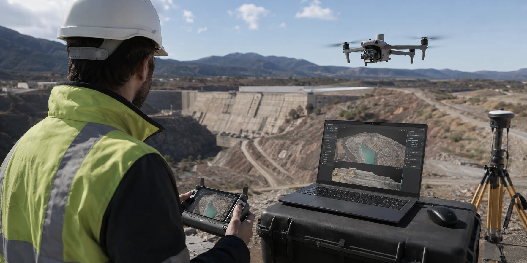 DJI Matrice 4E phục vụ khảo sát và lập bản đồ công trình