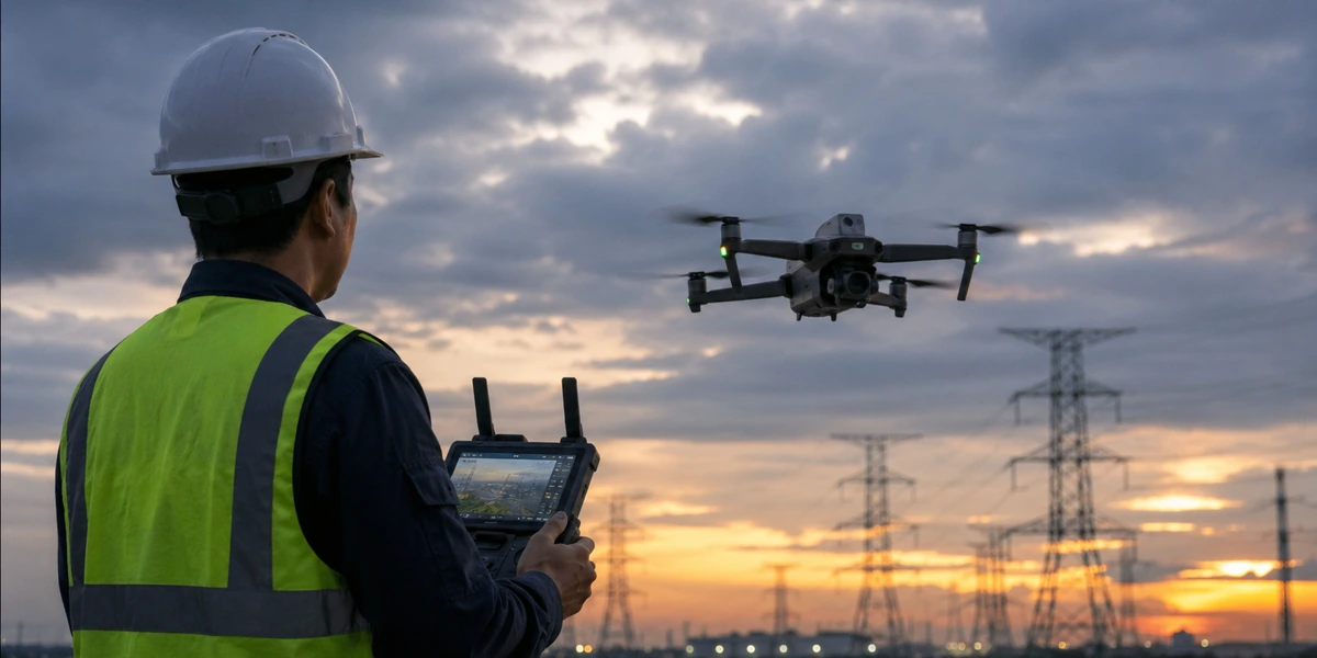 Drone doanh nghiệp DJI Matrice 4T hỗ trợ tìm kiếm cứu nạn và quan sát ban đêm