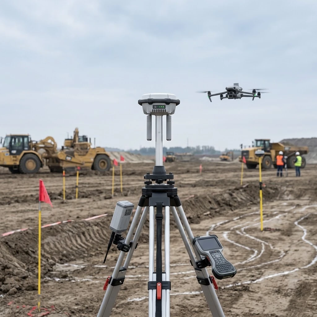 DJI D-RTK 3 trạm RTK đa năng cho khảo sát drone chính xác