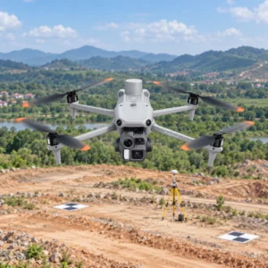 Flycam trắc địa DJI Matrice 4E khảo sát địa hình bằng RTK